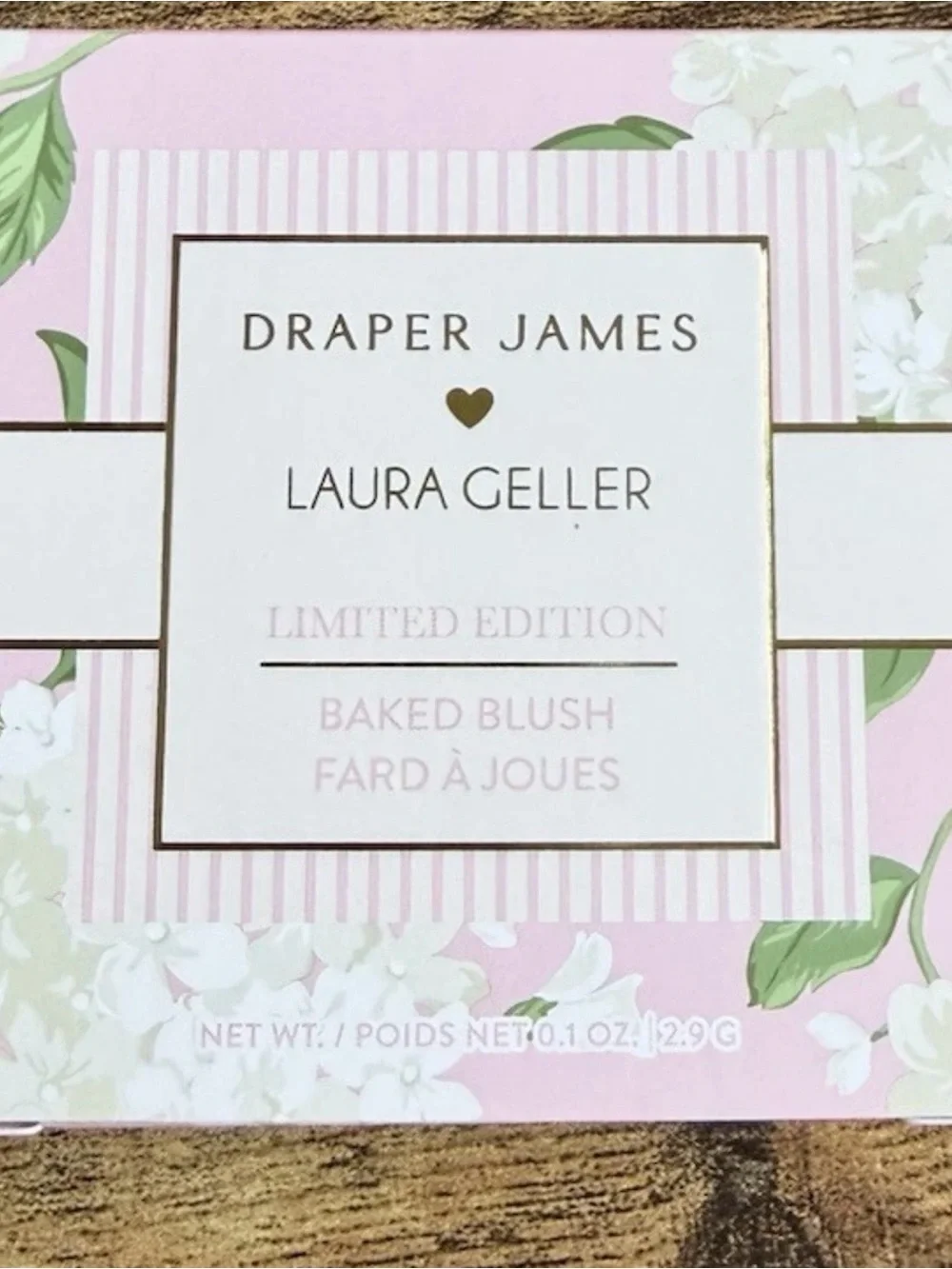 Laura Geller Draper James Limited Edition Baked Blush — Soft Pink